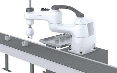 Conveyor tracking de DENSO: trabajando en movimiento